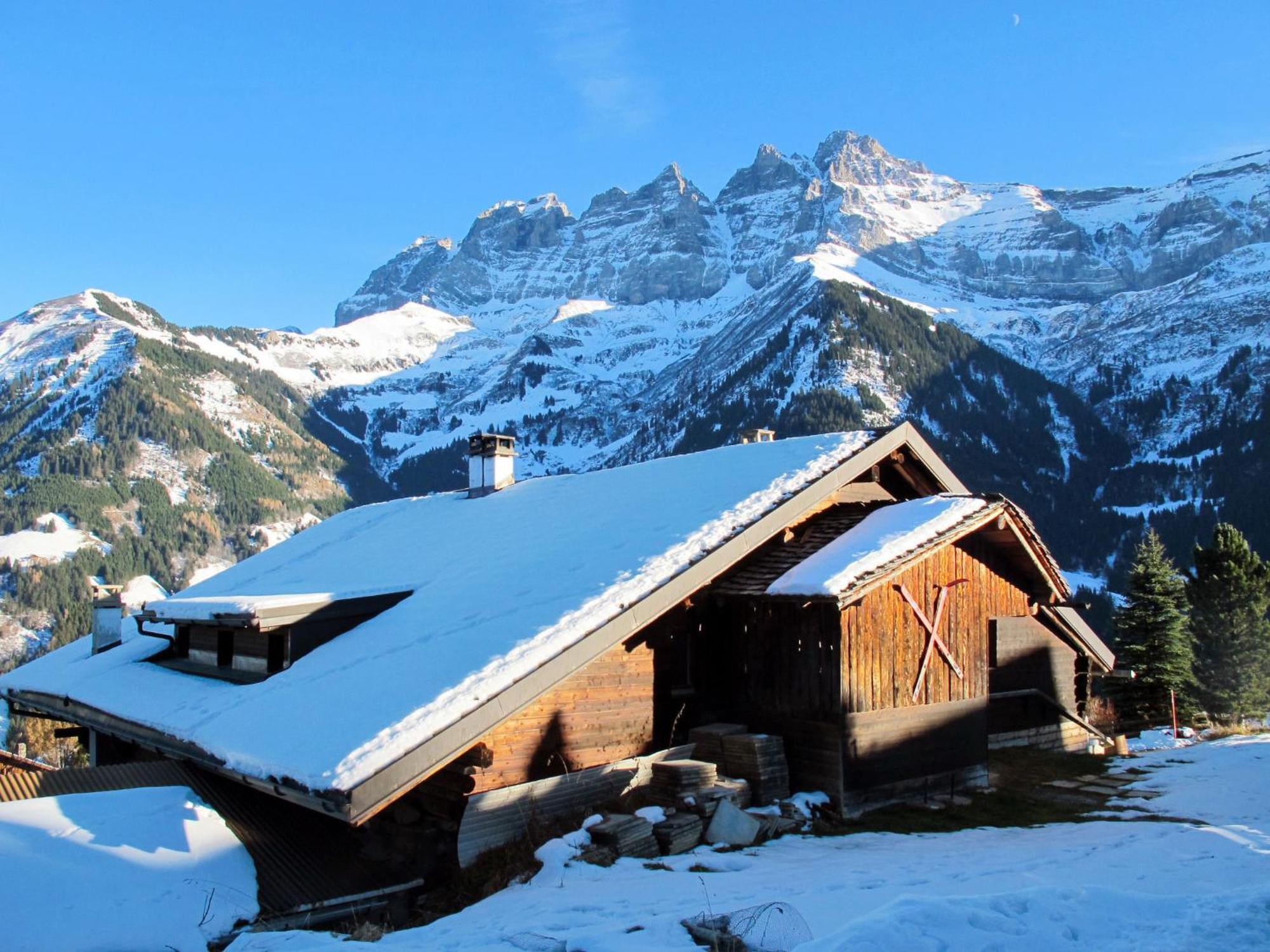 Apartment Chalet Anthamatten-2 By Interhome Champery Exterior photo